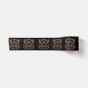 250 Years Eagle American Flag 4th July Independenc Satin Ribbon