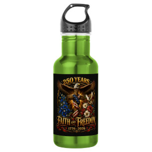 250 Years Faith And Freedom America 532 Ml Water Bottle