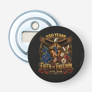 250 Years Faith And Freedom America Bottle Opener