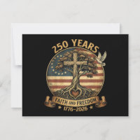 250 Years Faith and Freedom Christian USA 250th An