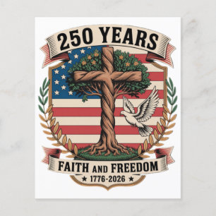 250 Years Faith and Freedom Flyer