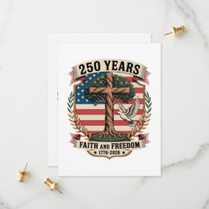 250 Years Faith and Freedom Save The Date