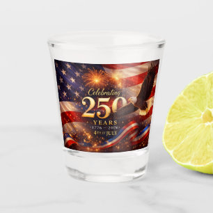 250 Years Independence Day  Shot Glass