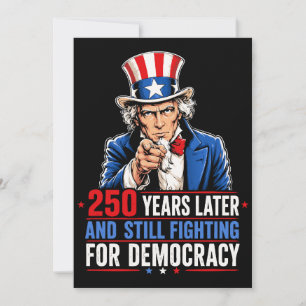 250 years later and still fighting for democracy invitation