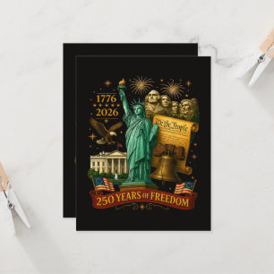 250 Years of American Freedom Invitation