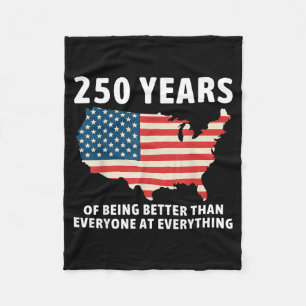 250 Years of Being Better Than Everyone at Fleece Blanket