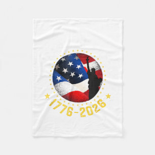 250 Years of dom in America for Independence Fleece Blanket