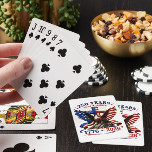 250 Years of Faith and Freedom Playing Cards