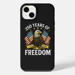 250 Years of Freedom 1776 2026 Bald Eagle iPhone 14 Plus Case