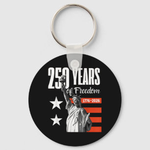 250 Years of Freedom America 1776-2026 Key Ring