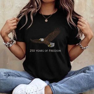 250 Years of Freedom American Eagle 1776-2026  T-Shirt