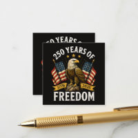250 Years of Freedom Bald Eagle
