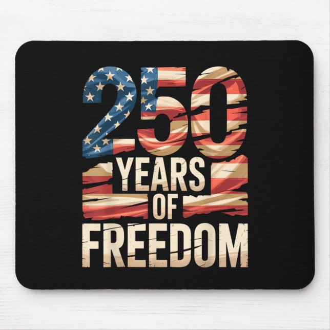 250 Years of Freedom Mouse Pad (Front)