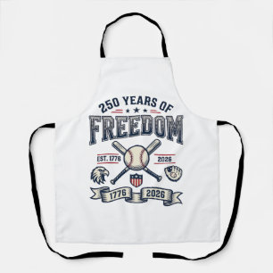 250 Years of Freedom Patriotic Baseball Design_1 Apron