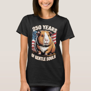 250 Years of Gentle Souls Guinea Pig Art T-Shirt