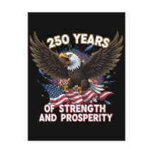250 Years of Strength Eagle Patriotic