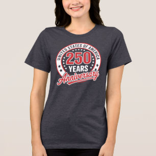 250 Years of USA Anniversary Tri-Blend Shirt