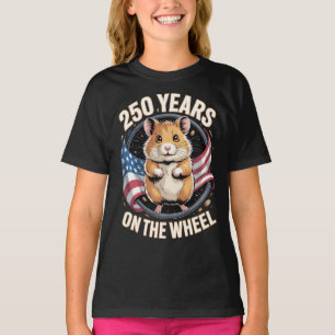 250 Years on the Wheel Hamster Art T-Shirt