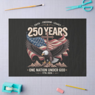 250 Years One Nation Under God Tissue Paper