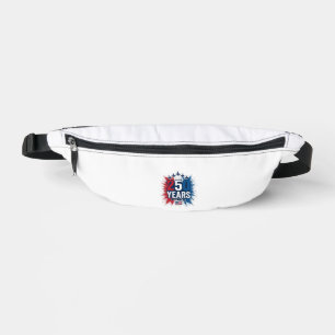 250 Years Patriotic Jets Anniversary Vector Design Bum Bags