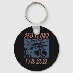 250 Years Statue Liberty Gum 250th Anniversary Usa Key Ring