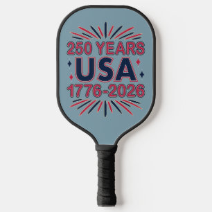 250 Years USA 1776–2026 Semiquincentennial Pickleball Paddle
