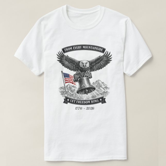 250 Years USA -28a T-Shirt (Design Front)