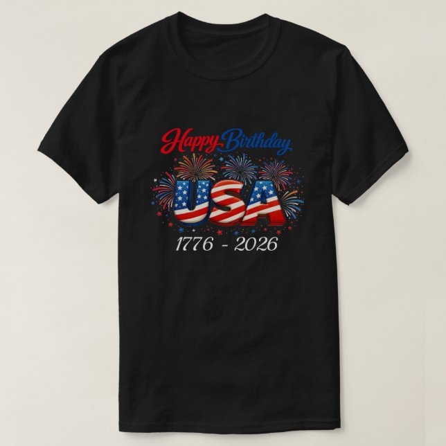 250 Years USA -31b T-Shirt (Design Front)