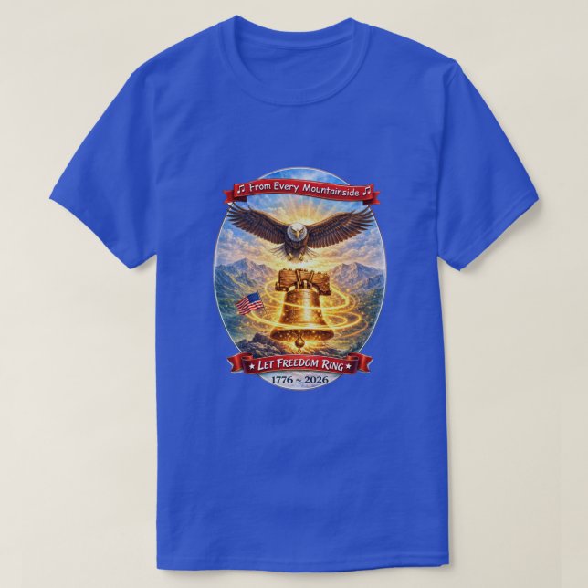 250 Years USA -33 T-Shirt (Design Front)