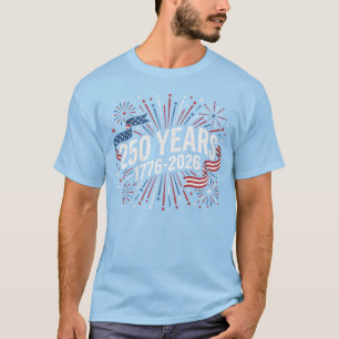 250 Years USA 4th of July T-Shirt