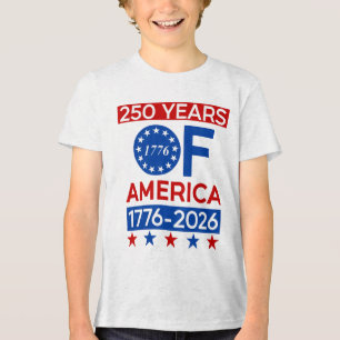 250 Years Usa American Revolution Semiquincentenni Tri-Blend Shirt