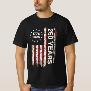 250 Years USA Anniversary 250th Independence Day T-Shirt
