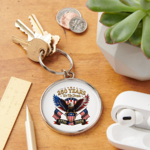 250 Years We The People Eagle Key Ring