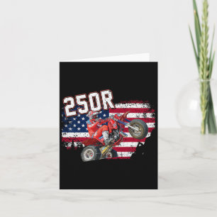 250r Atc 4th Of July American 1 Card