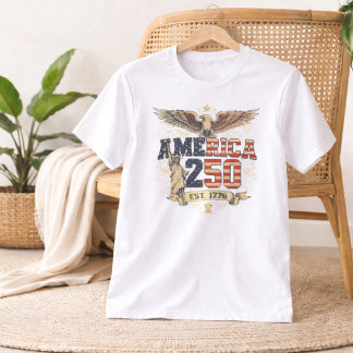 250th America's Birthday Eagle Tri-Blend Shirt