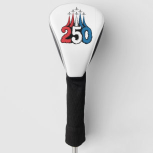 250th Anniversary 4th Of July Jet Patriotic Golf Head Cover