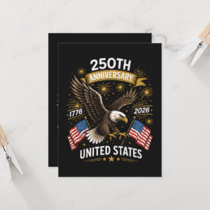 250th Anniversary Bald Eagle Celebration Invitation