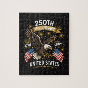 250th Anniversary Bald Eagle Celebration Jigsaw Puzzle