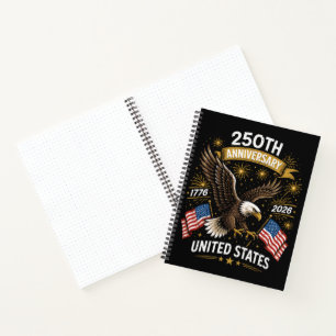 250th Anniversary Bald Eagle Celebration Notebook