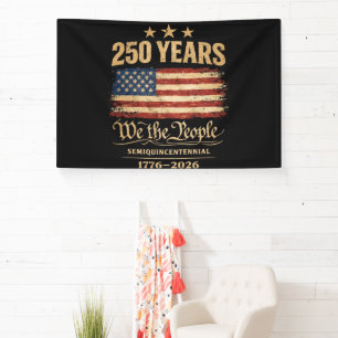 250th anniversary banner