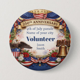 250th Anniversary Button