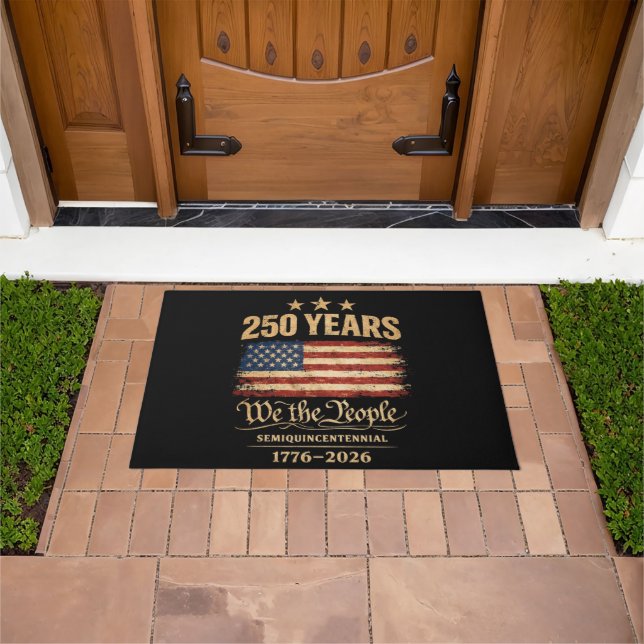 250th anniversary doormat (Outdoor)
