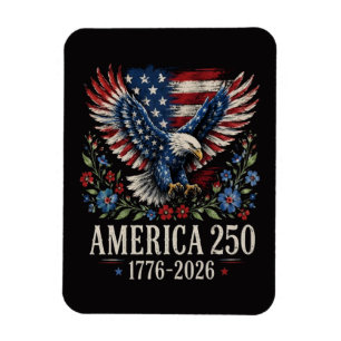 250th Anniversary Eagle American Magnet