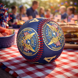 250th Anniversary Eagle & Liberty Emblem Baseball