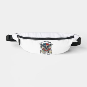 250th Anniversary Freedom Eagle Patriotic Vintage Bum Bags