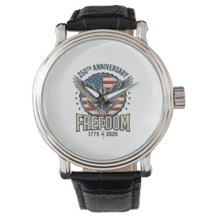 250th Anniversary Freedom Eagle Patriotic Vintage Watch