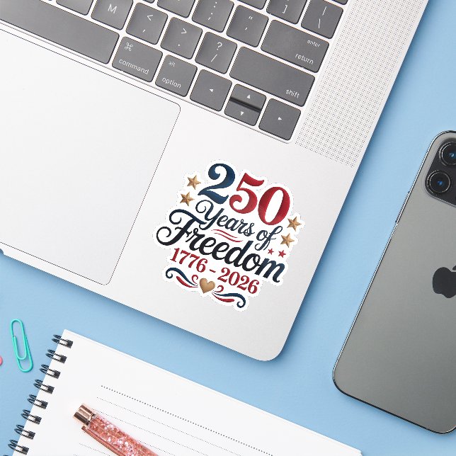 250th Anniversary Freedom Vinyl (Laptop w/ iPhone)