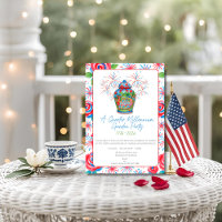 250th Anniversary Garden Party Ginger Jar 1776