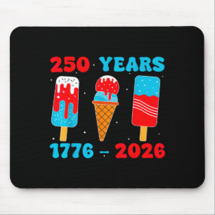 250th anniversary independence usa 250 year 4th of mouse pad