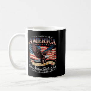 250th Anniversary Of Aamerica Usa Nation Under God Coffee Mug